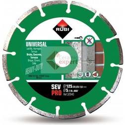 Rubi Diamond Blade Sev 125 Pro Segment Dry [Levering: 4-5 dage]